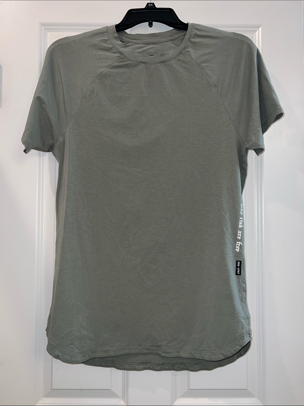 ASRV Light Olive Green Short Sleeve Tee